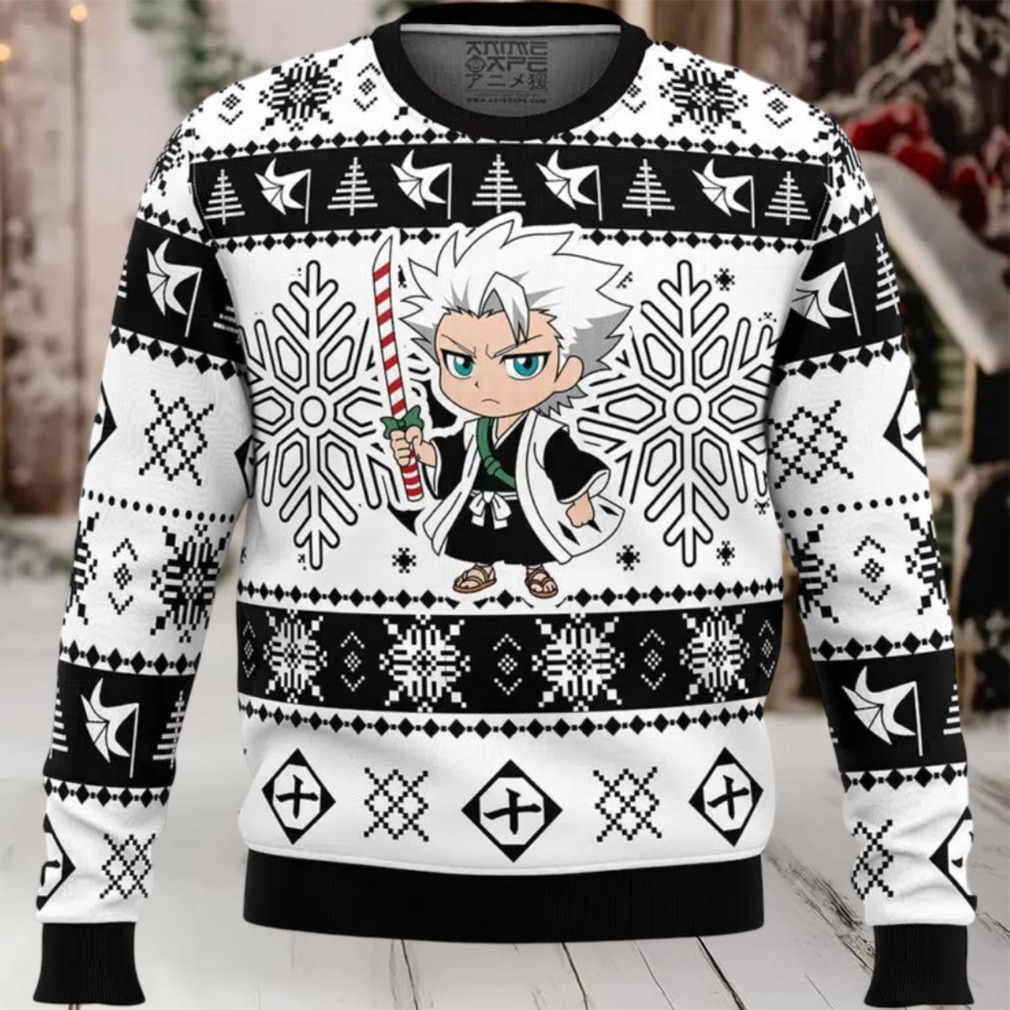 Christmas Chibi Hitsugaya Bleach Ugly Christmas Sweater Christmas Chibi Hitsugaya Bleach Ugly Christmas Sweater