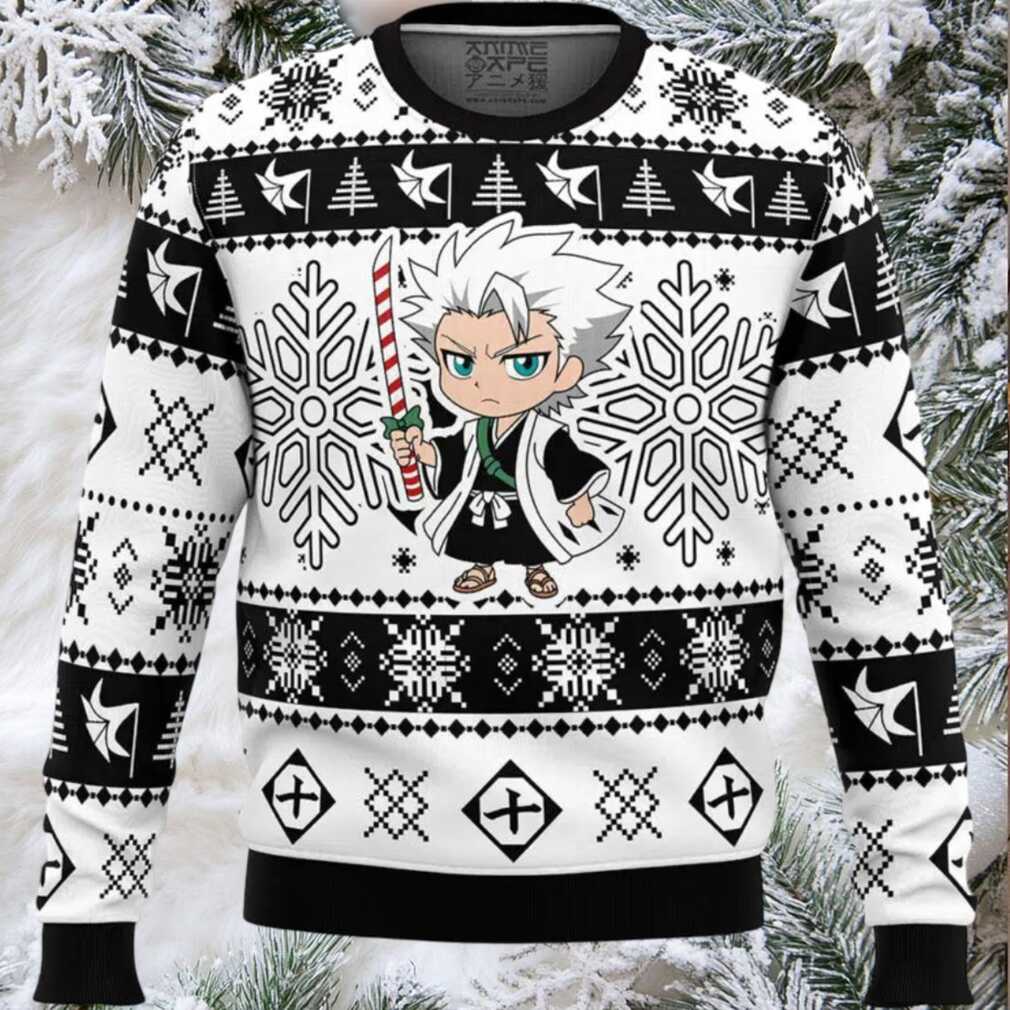 Christmas Chibi Hitsugaya Bleach Ugly Christmas Sweater Christmas Chibi Hitsugaya Bleach Ugly Christmas Sweater