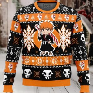 Christmas Chibi Ichigo Bleach Ugly Christmas Sweater