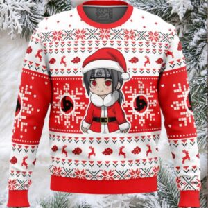 Christmas Chibi Itachi Akatsuki Shippuden Ugly Christmas Sweater