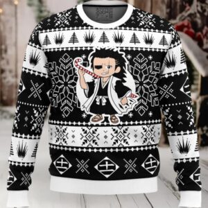 Christmas Chibi Kenpachi Bleach Ugly Christmas Sweater
