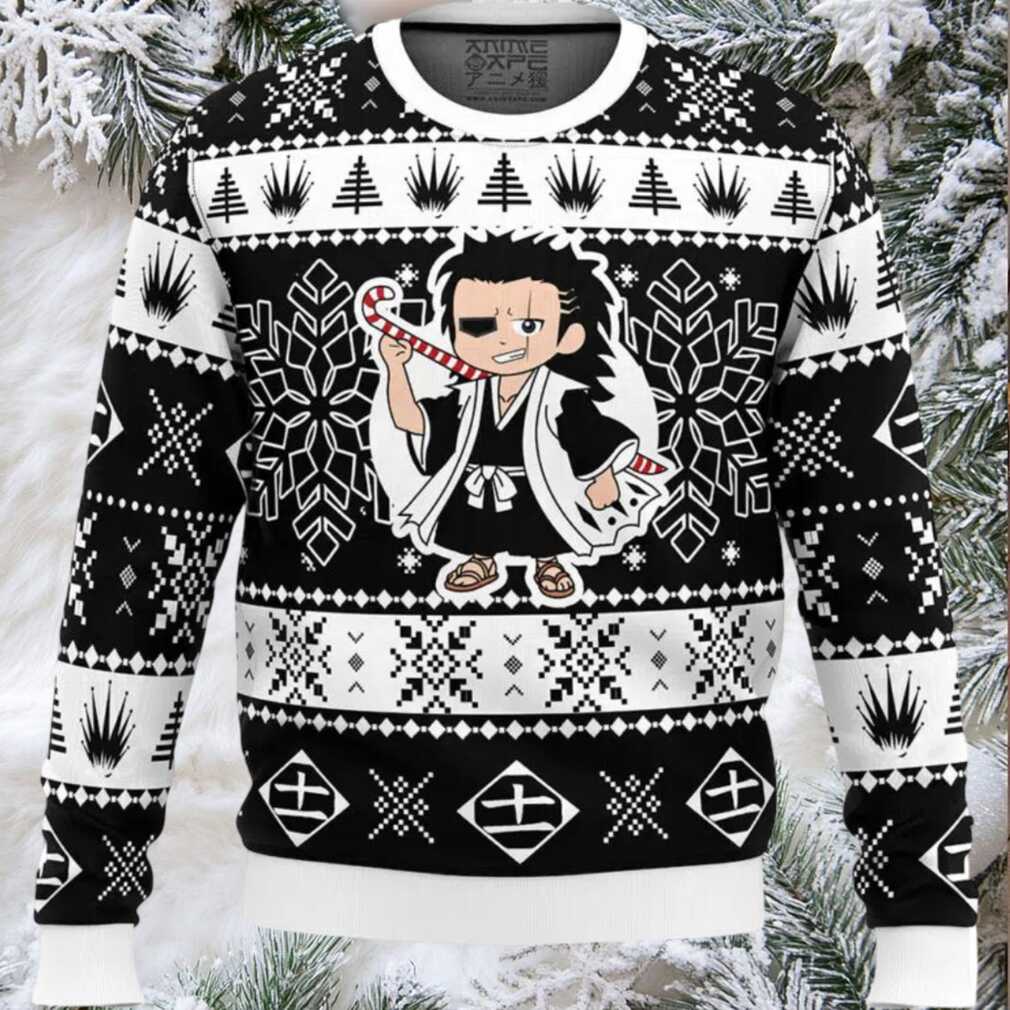 Christmas Chibi Kenpachi Bleach Ugly Christmas Sweater Christmas Chibi Kenpachi Bleach Ugly Christmas Sweater