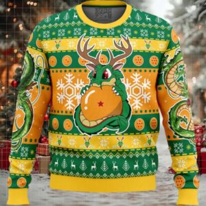 Christmas Chibi Shenron Dragon Ball Z Ugly Christmas Sweater