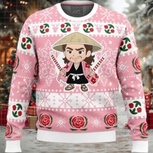 Christmas Chibi Shunsui Bleach Ugly Christmas Sweater