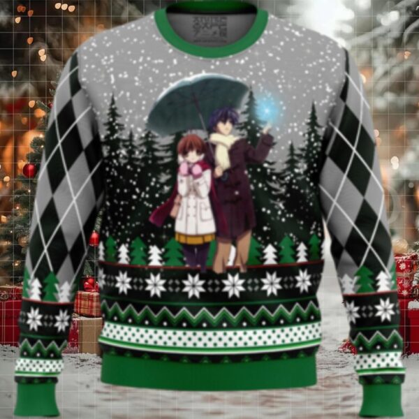 Christmas Couple Clannad Ugly Christmas Sweater