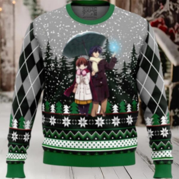 Christmas Couple Clannad Ugly Christmas Sweater