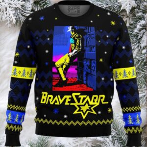 Christmas Cowboy Bravestarr Ugly Christmas Sweater