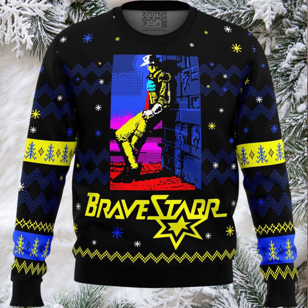 Christmas Cowboy Bravestarr Ugly Christmas Sweater