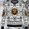 Christmas Yellow Ranger Power Rangers Ugly Christmas Sweater Christmas Yellow Ranger Power Rangers Ugly Christmas Sweater