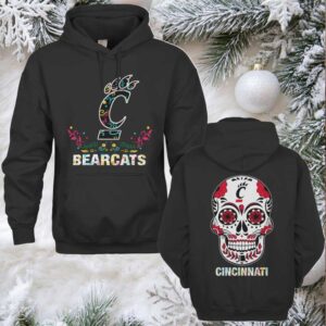 Cincinnati Bearcats College Football Dia De Los Muertos T Shirt