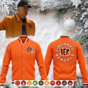 Cincinnati Bengals Rule The Jungle Baseball Jacket