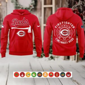 Cincinnati Reds x Firefighter Application Day 2025 Hoodie Shirt