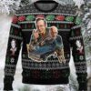Santa I Know Him Elf Ugly Christmas Sweater Santa I Know Him Elf Ugly Christmas Sweater