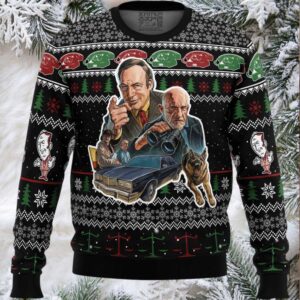 Classic Better Call Saul Ugly Christmas Sweater