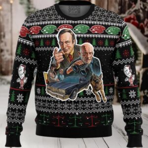 Classic Better Call Saul Ugly Christmas Sweater
