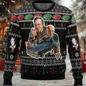 Classic Better Call Saul Ugly Christmas Sweater