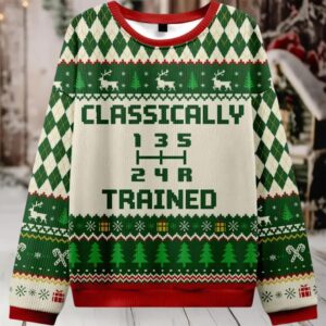 Classically Trained Ugly Christmas Sweater