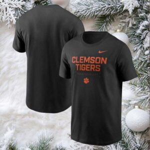 Clemson Tigers Nike 2025 Courtside Basketball Performance shirt
