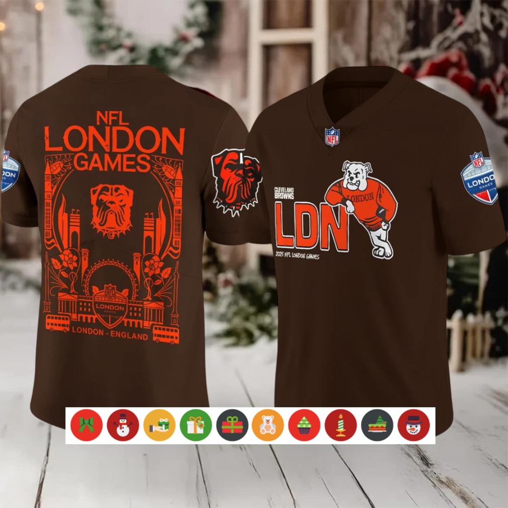 Cleveland Browns NFL London Games Brown Football Jersey
