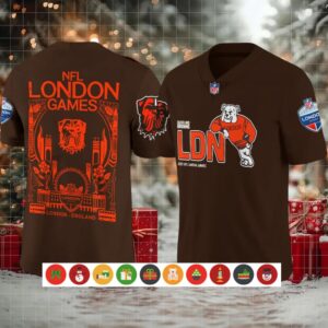 Cleveland Browns NFL London Games Brown Football Jersey