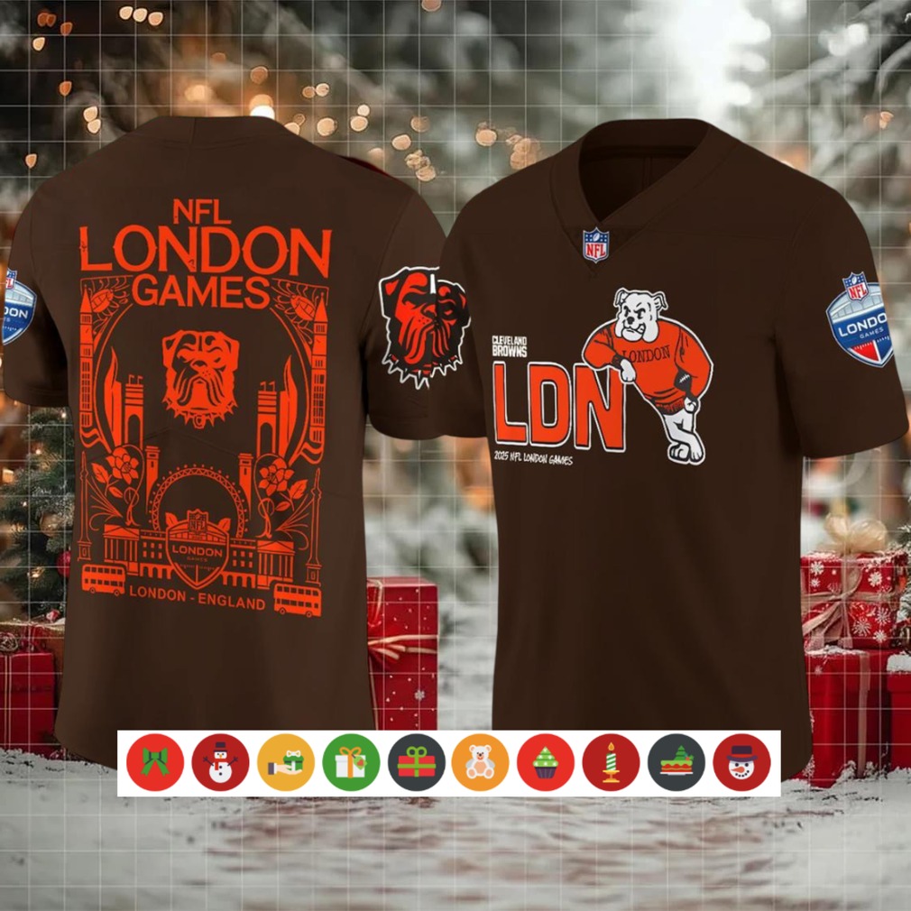 Cleveland Browns NFL London Games Brown Football Jersey