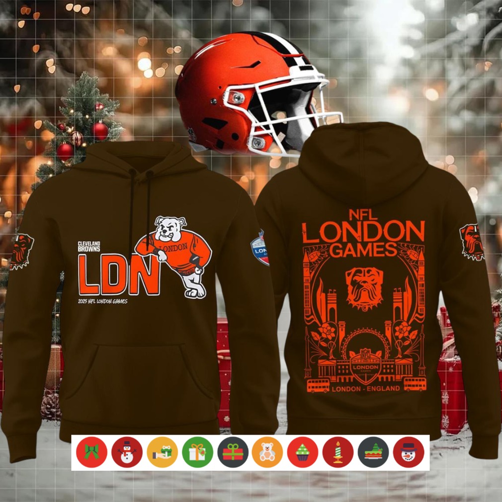 Cleveland Browns NFL London Games Brown Hoodie Shirt