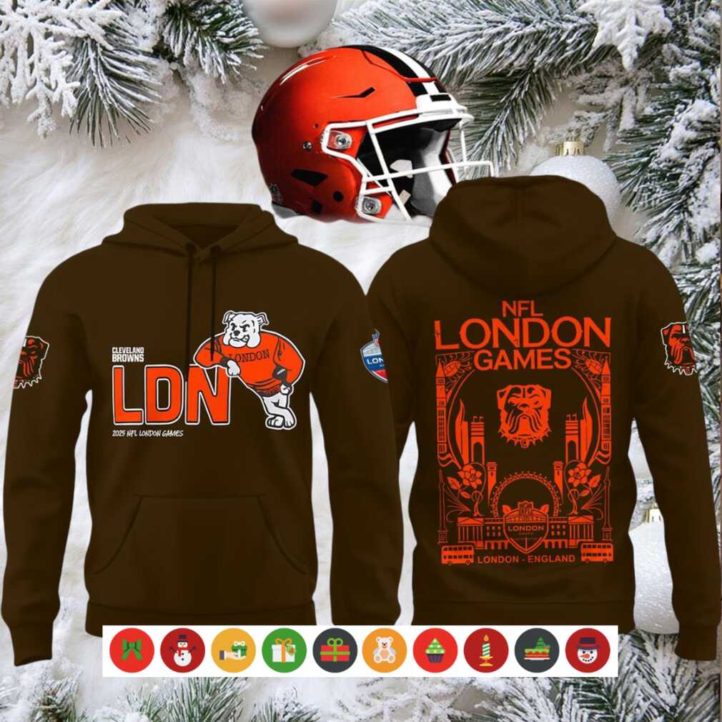 Cleveland Browns NFL London Games Brown Hoodie Shirt Cleveland Browns NFL London Games Brown Hoodie Shirt