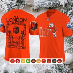 Cleveland Browns NFL London Games Orange Football Jersey