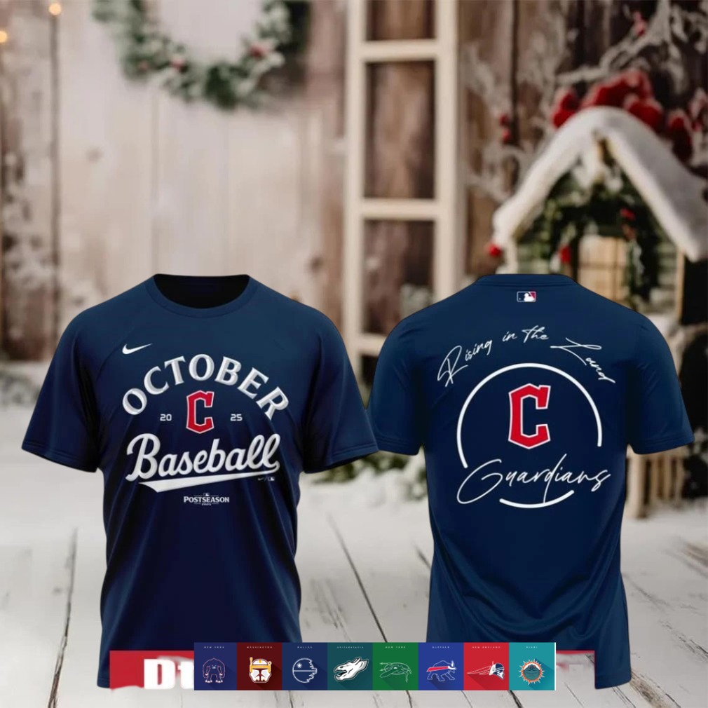 Cleveland Guardians October Baseball Postseason 2025 shirt Cleveland Guardians October Baseball Postseason 2025 shirt