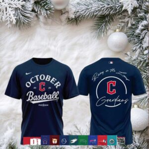 Cleveland Guardians October Baseball Postseason 2025 shirt
