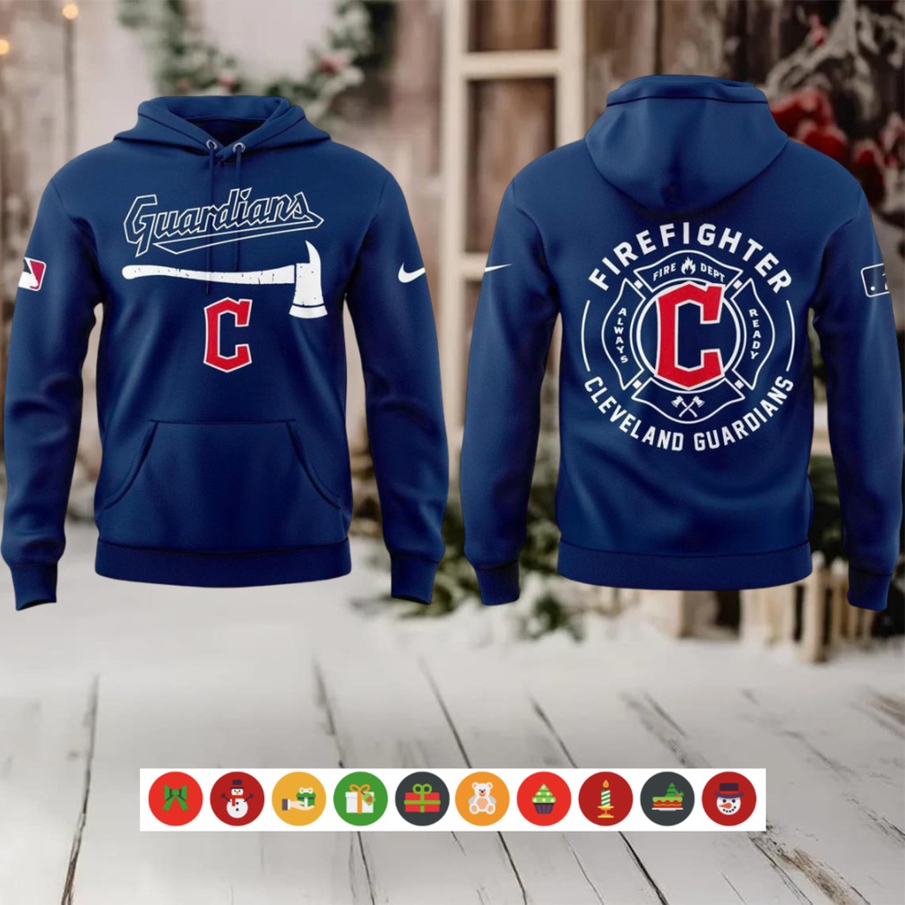 Cleveland Guardians x Firefighter Application Day 2025 Hoodie Shirt