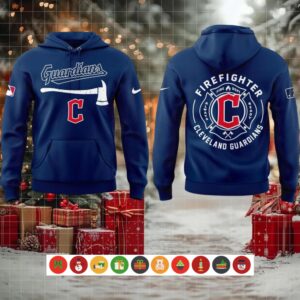 Cleveland Guardians x Firefighter Application Day 2025 Hoodie Shirt