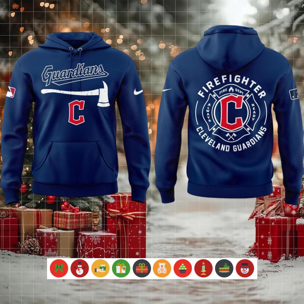 Cleveland Guardians x Firefighter Application Day 2025 Hoodie Shirt