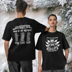 Cobcats Homecoming 2025 south san high school two sided T shirt
