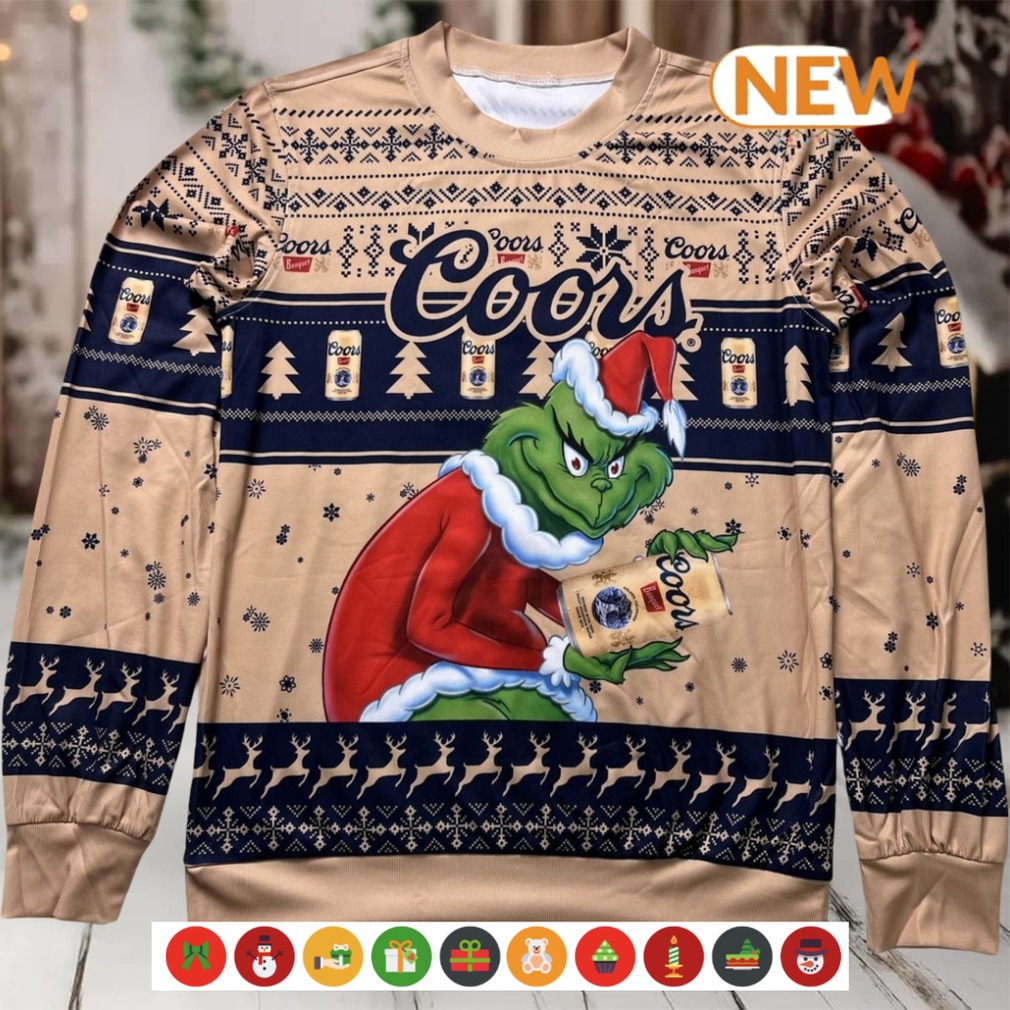 Coors Banquet Grinch 2025 Christmas Sweater Coors Banquet Grinch 2025 Christmas Sweater
