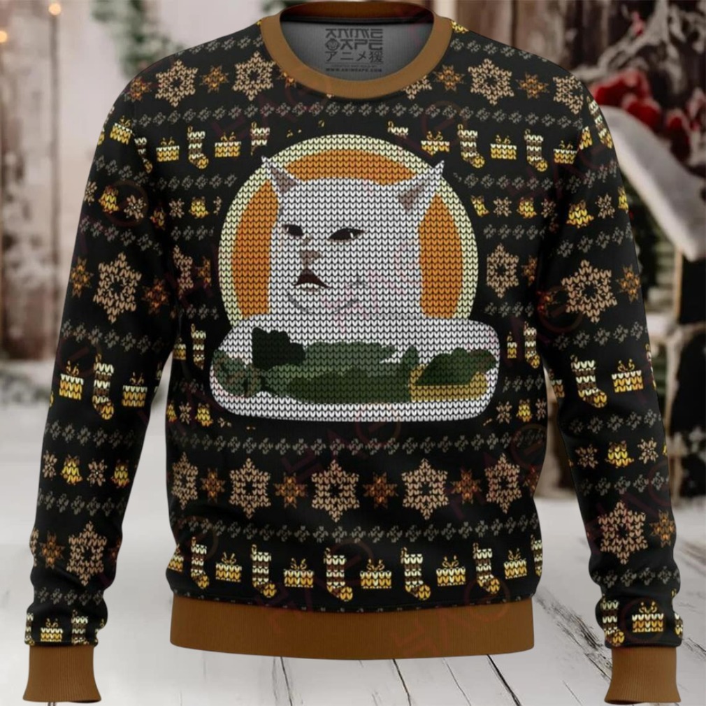Cozy Cat Meme Ugly Christmas Sweater – Funny Holiday Knit Pullover For Cat Lovers Cozy Cat Meme Ugly Christmas Sweater – Funny Holiday Knit Pullover For Cat Lovers