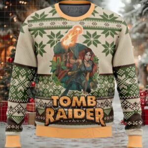 Cozy Tomb Raider Christmas Sweater – Perfect Gamer Gift For Holiday Season
