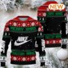 Custom Merry Xmas Nike Green Ugly Sweater Custom Merry Xmas Nike Green Ugly Sweater