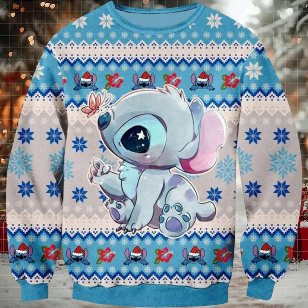 Cute Stitch Ugly Christmas Sweater Cute Stitch Ugly Christmas Sweater