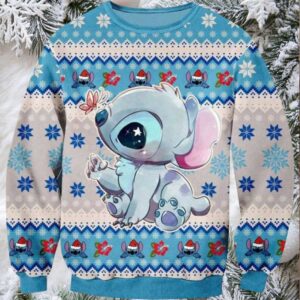 Cute Stitch Ugly Christmas Sweater