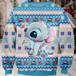 Cute Stitch Ugly Christmas Sweater