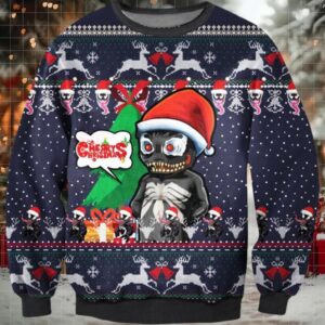 Cute Venom Ugly Christmas Knit Sweater