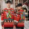 Rick And Morty Christmas Tree Ugly Christmas Sweater Red Green Mens Rick And Morty Christmas Tree Ugly Christmas Sweater Red Green Mens