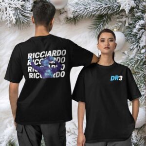 DR3 Daniel Ricciardo two sided T shirt