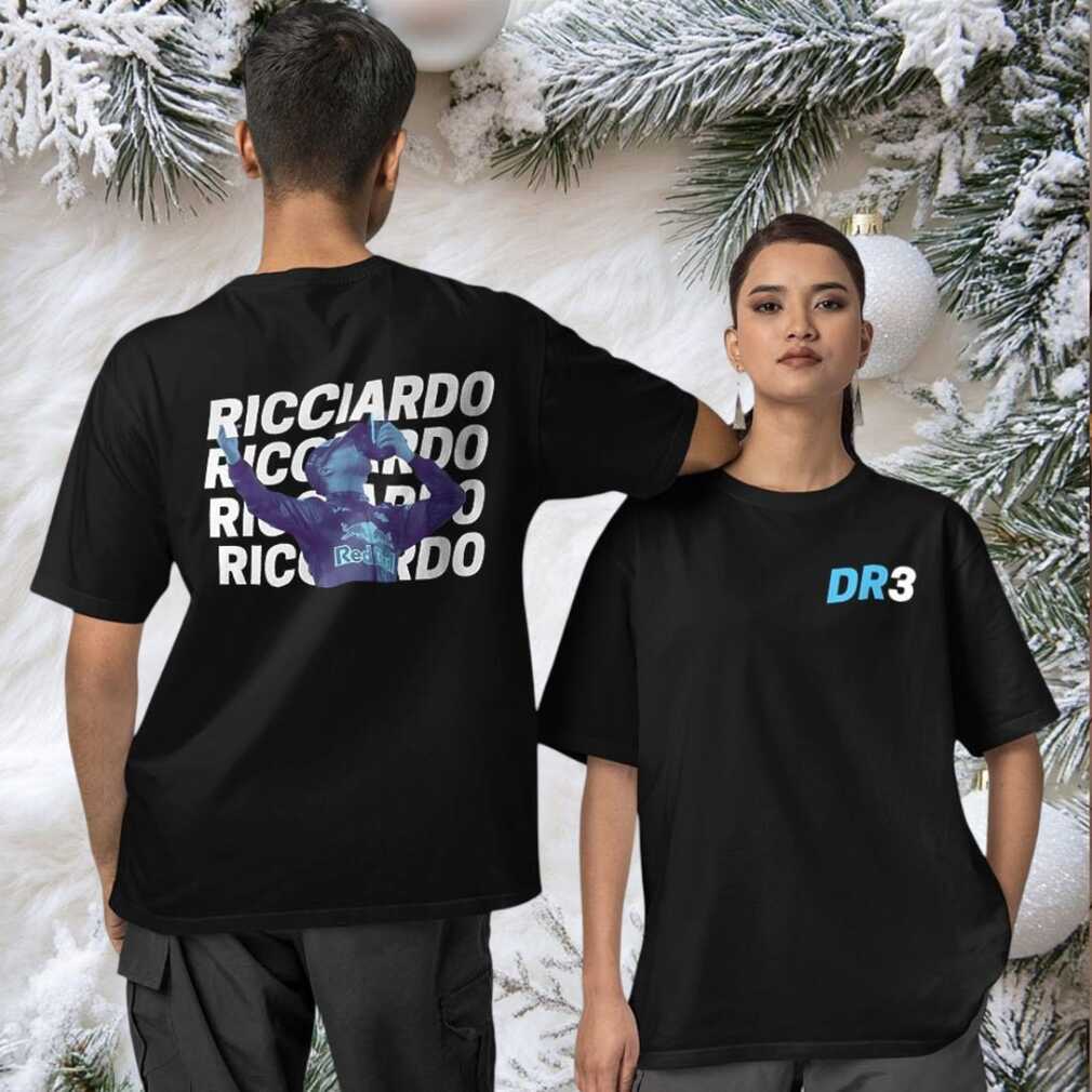 DR3 Daniel Ricciardo two sided T shirt