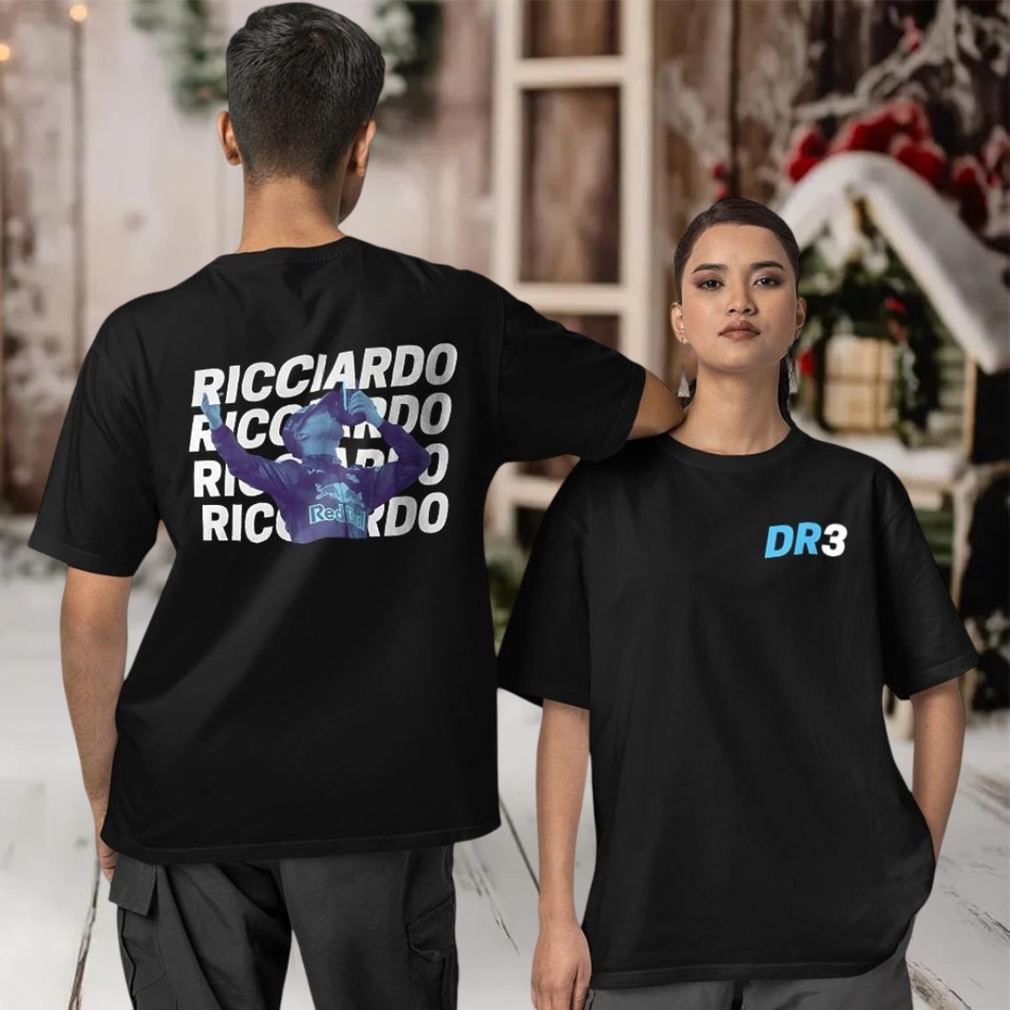 DR3 Daniel Ricciardo two sided T shirt