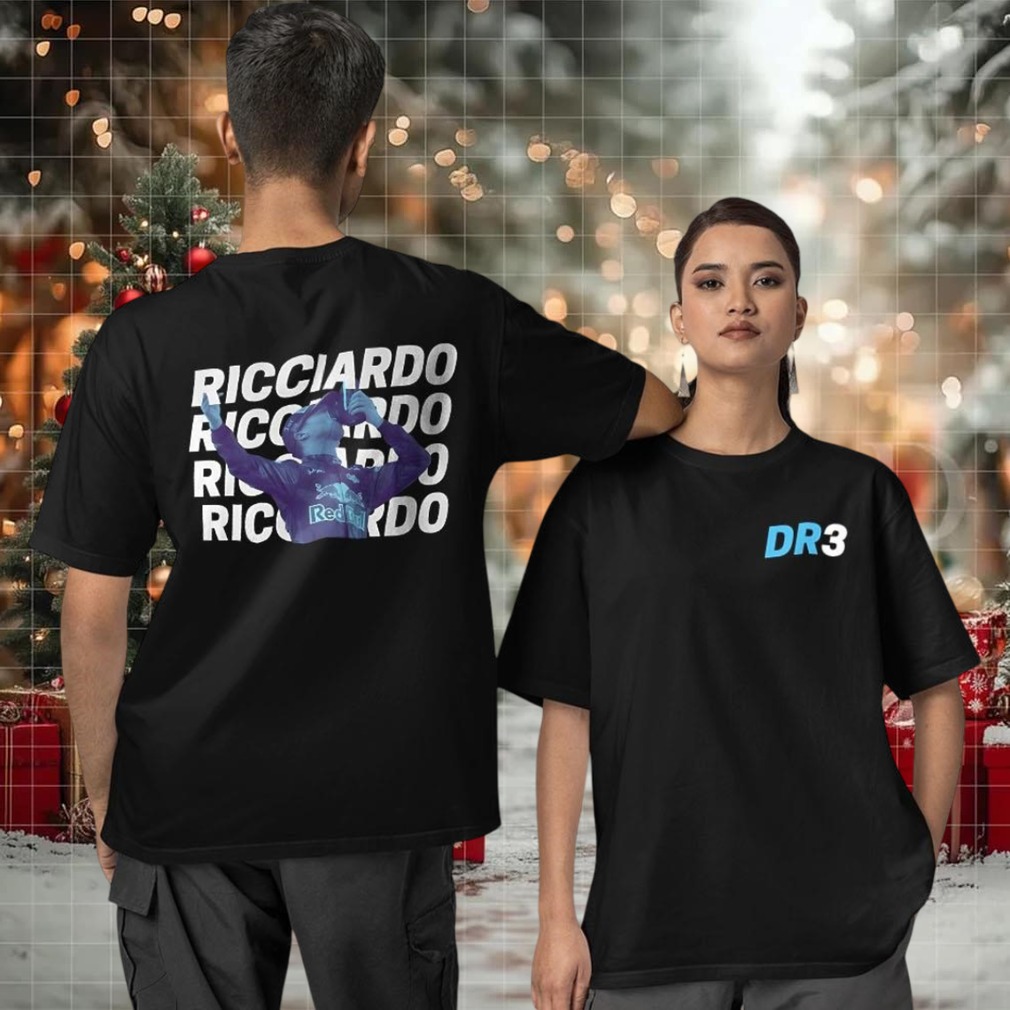 DR3 Daniel Ricciardo two sided T shirt DR3 Daniel Ricciardo two sided T shirt