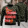 Dachshund Family Ugly Christmas Sweaters Family Blue Dachshund Family Ugly Christmas Sweaters Family Blue