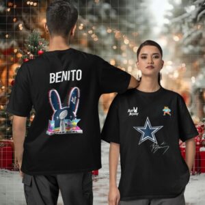 Dallas Cowboys Bad Bunny 2026 Super Bowl LX two sided T shirt