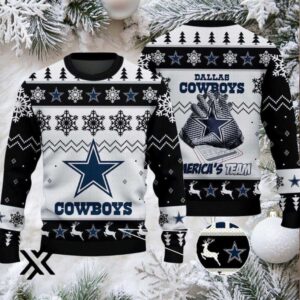Dallas Cowboys Ugly Christmas Sweater 2025 X7LG2PZIY